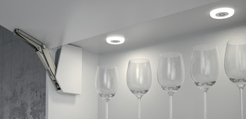 opbouwlamp, rond, Häfele Loox LED 2027 12 V