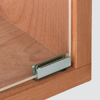 Scharnier, voor glas-/houtconstructies, openingshoek 110°