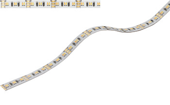 Ledstrip, Häfele Loox5 LED 2070 12 V 8 mm 3-pol. (multiwit), 2 x 120 leds/m, 9,6 W/m, IP20