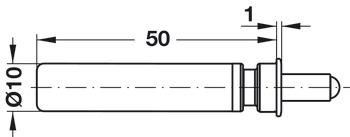 Deurdemper, Smove, om in te boren of voor gebruik met adapterplaat