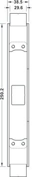 Opname-element, voor inbouwdeurscharnier Simonswerk TECTUS TE 240/340/525/526/540/541/640/645 3D (A8) SZ (SZ/1)