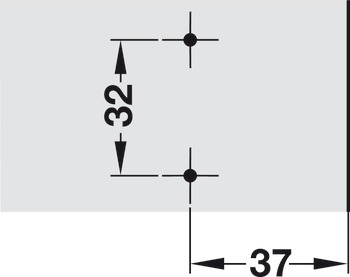 Hoekwig, +5°, 0,8 mm, voor eronder leggen bij hoektoepassingen