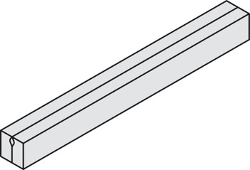 Vierkantstift, Krukstift 8 mm - profielstift