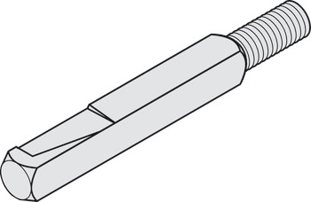 Wisselstift, wisselstift 9 mm, M8, BKS, voor brandwerende deuren