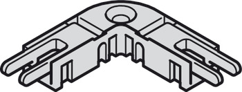 Hoekverbinder, voor Häfele Loox5 ledstrip, 5 mm, 2-pol. (monochroom of multiwit 2-draadstechnologie)