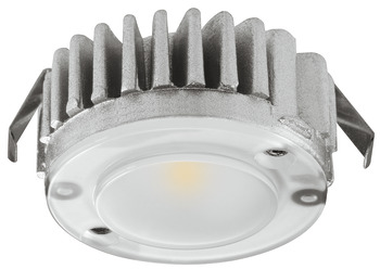 Lampmodule, Häfele Loox5 LED 3008 24 V modulair 2-pol. (monochroom) boorgat-Ø 35 mm aluminium