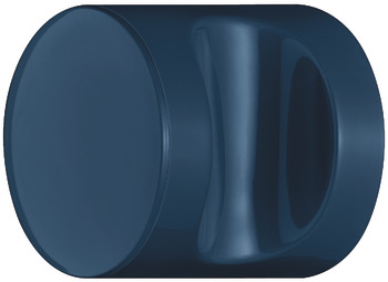 Meubelknoppen, van polyamide, diameter 32 mm, met handgreep, cilindrisch