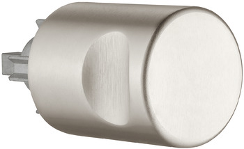 Draaiknop, PZ 60, voor sloten met vierkante tuimelaar 7 mm
