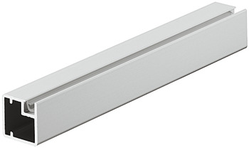 Aluminium-glaskaderprofiel, 20,6 x 19 mm, model 901078