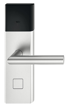 Deurterminalmodule, Häfele Dialock DT 700 met Bluetooth interface HB, voor binnendeuren en deuren van gastenkamers, met draaiknop
