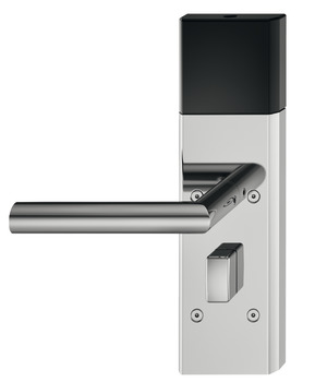 Deurterminalmodule, Häfele Dialock DT 710 met open Bluetooth interface SPK, voor binnendeuren en deuren van gastenkamers, met draaiknop