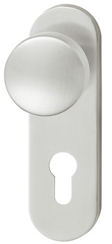 Knopschild, voor deurdikte: 42–52 mm, BKS