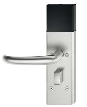 deurterminalset, Häfele Dialock DT 710 met bluetooth-interface HB, voor binnen-/gastenkamerdeur, met draaiknop