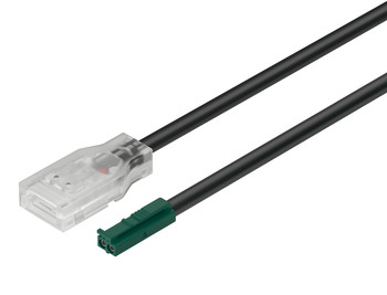 Aansluitkabel, per Häfele Loox5 strip LED in silicone 24 V 8 mm a 2 poli (monocromatico o tecnica a 2 fili multi-white)