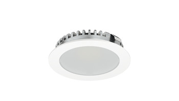 In-/opbouwverlichting, rond, Häfele Loox LED 3094, aluminium, 24 V
