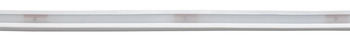Ledstrip in siliconenslang, Häfele Loox5 LED 3099 24 V 2-pol. (monochroom) straling naar de zijkant, voor groef 4 x 10 mm, 120 leds/m, 9,6 W/m, IP44